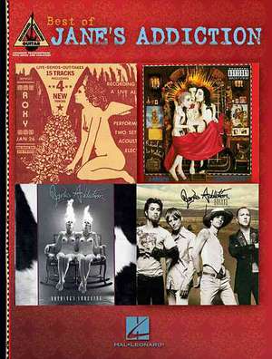 Best of Jane's Addiction de Hal Leonard Publishing Corporation