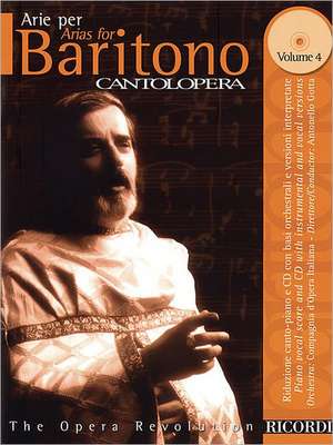 Arias for Baritone, Volume 4