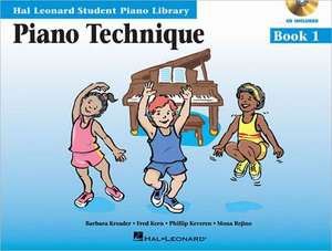 Piano Technique Book 1 - Book/Enhanced CD Pack: Hal Leonard Student Piano Library de Barbara Kreader