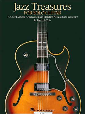 Jazz Treasures for Solo Guitar de Hal Leonard Publishing Corporation