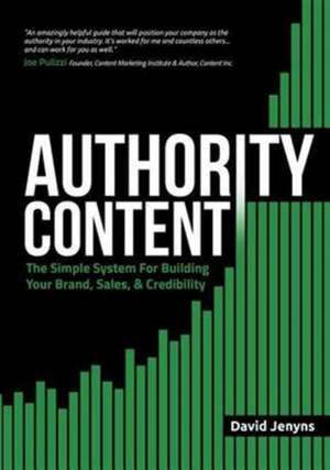 Authority Content de David Jenyns