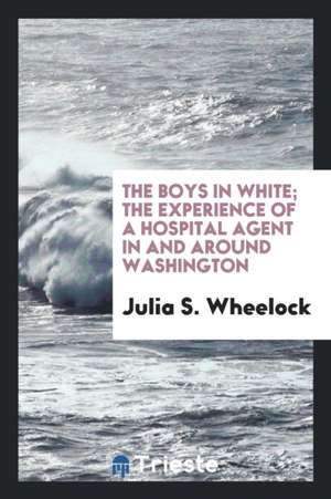 The Boys in White; The Experience of a Hospital Agent in and Around Washington de Julia S. Wheelock