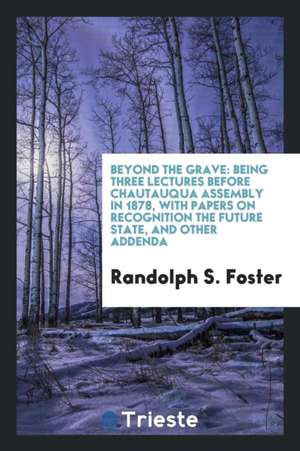 Beyond the Grave: Being Three Lectures Before Chautauqua Assembly in 1878 ... de Randolph S. Foster
