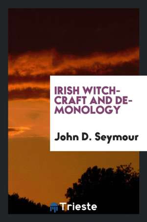 Irish Witchcraft and Demonology de St John D. Seymour