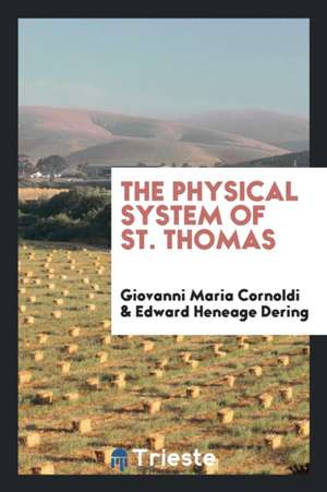 The Physical System of St. Thomas de Giovanni Maria Cornoldi