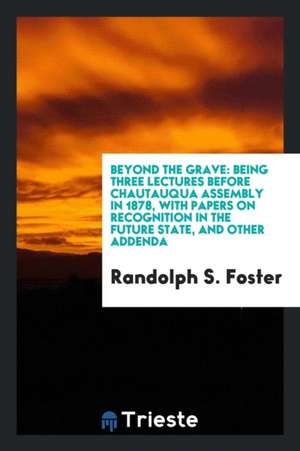 Beyond the Grave: Being Three Lectures Before Chautauqua Assembly in 1878, with Papers on Recognition in the Future State, and Other Add de Randolph S. Foster