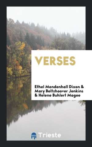 Verses de Ethel Mendenhall Dixon