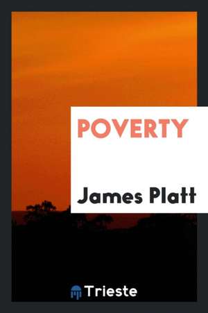 Poverty de James Platt