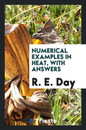 Numerical Examples in Heat, with Answers de R. E. Day