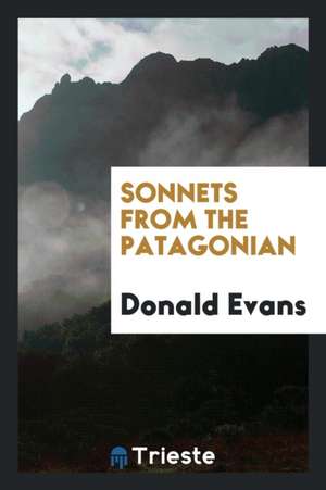 Sonnets from the Patagonian de Donald Evans