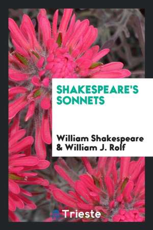 Shakespeare's Sonnets de William Shakespeare