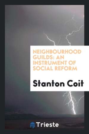 Neighbourhood Guilds: An Instrument of Social Reform de Stanton Coit