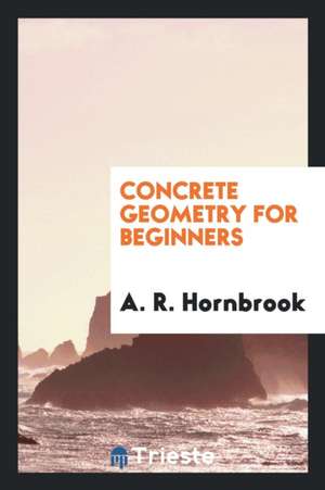 Concrete Geometry for Beginners de A. Hornbrook