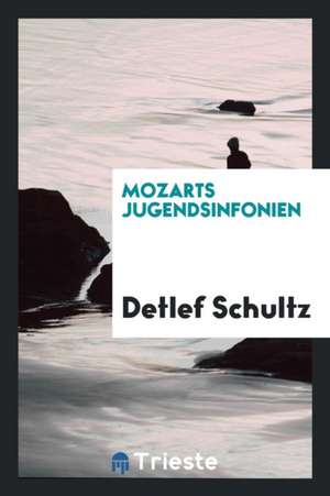 Mozarts Jugendsinfonien de Detlef Schultz