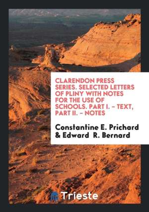 Selected Letters de Constantine E. Prichard