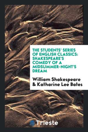 Shakespeare's Comedy of a Midsummer-Night's Dream; de William Shakespeare