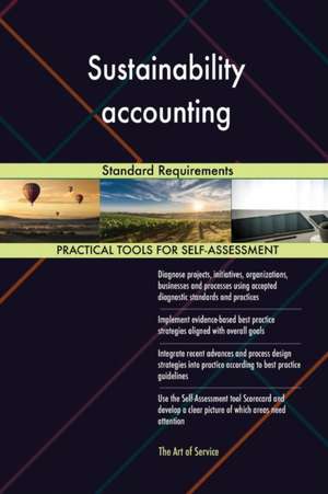 Sustainability accounting Standard Requirements de Gerardus Blokdyk