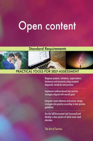 Open content Standard Requirements de Gerardus Blokdyk