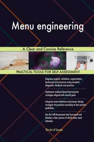 Menu engineering A Clear and Concise Reference de Gerardus Blokdyk