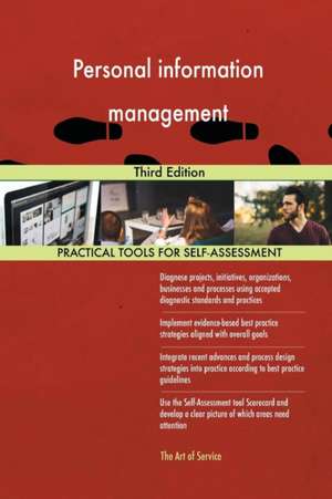 Personal information management Third Edition de Gerardus Blokdyk