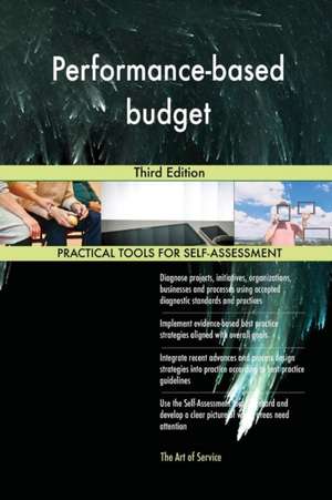 Performance-based budget Third Edition de Gerardus Blokdyk