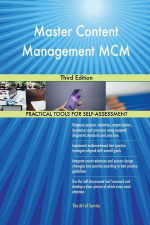 Master Content Management MCM Third Edition de Gerardus Blokdyk