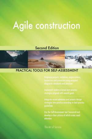 Agile construction Second Edition de Gerardus Blokdyk