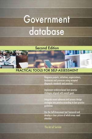 Government database Second Edition de Gerardus Blokdyk