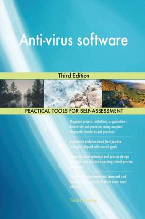Anti-virus software Third Edition de Gerardus Blokdyk