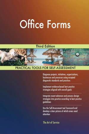 Office Forms Third Edition de Gerardus Blokdyk