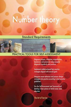 Number theory Standard Requirements de Gerardus Blokdyk