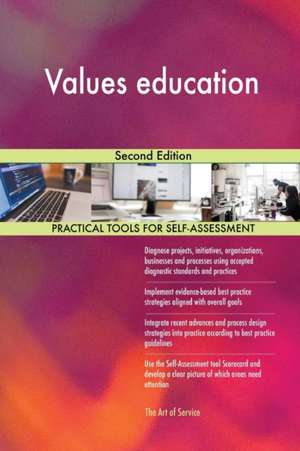 Values education Second Edition de Gerardus Blokdyk