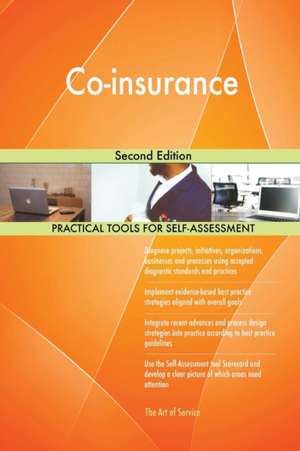 Co-insurance Second Edition de Gerardus Blokdyk