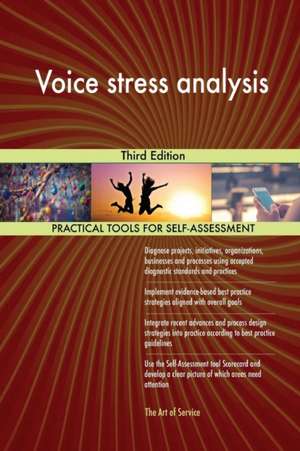 Voice stress analysis Third Edition de Gerardus Blokdyk