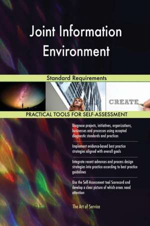 Joint Information Environment Standard Requirements de Gerardus Blokdyk