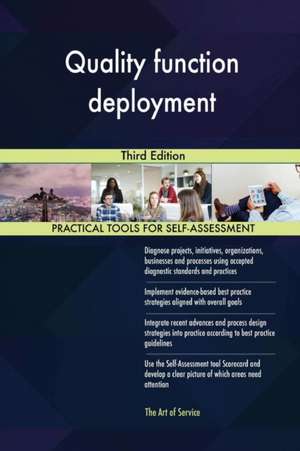 Quality function deployment Third Edition de Gerardus Blokdyk