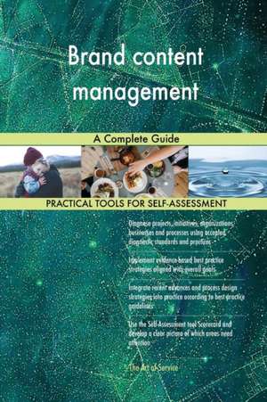 Brand content management A Complete Guide de Gerardus Blokdyk