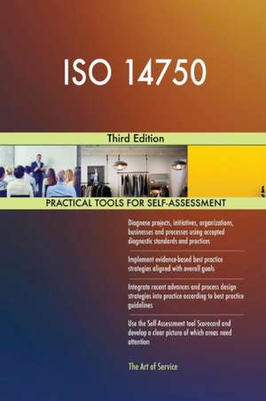 ISO 14750 Third Edition de Gerardus Blokdyk