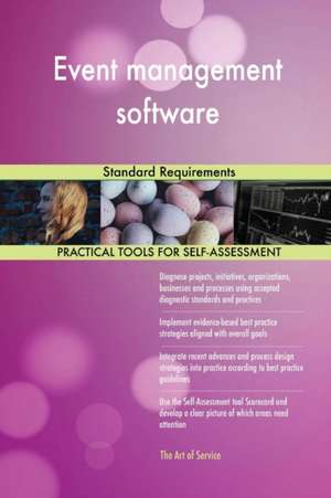 Event management software Standard Requirements de Gerardus Blokdyk