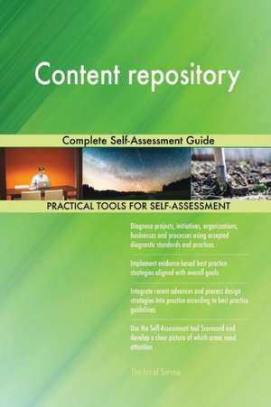 Content repository Complete Self-Assessment Guide de Gerardus Blokdyk