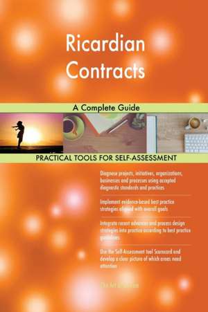 Ricardian Contracts A Complete Guide de Gerardus Blokdyk