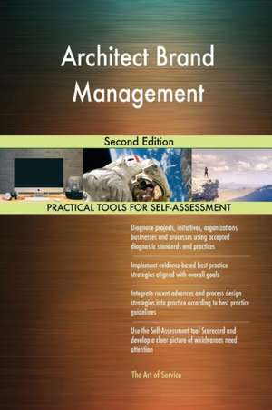 Architect Brand Management Second Edition de Gerardus Blokdyk