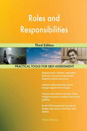 Roles and Responsibilities Third Edition de Gerardus Blokdyk
