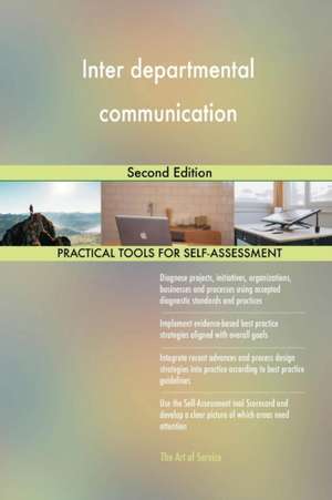 Inter departmental communication Second Edition de Gerardus Blokdyk