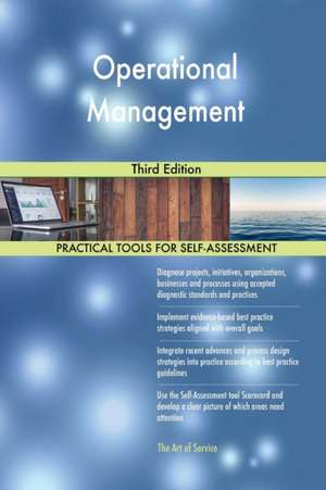Operational Management Third Edition de Gerardus Blokdyk