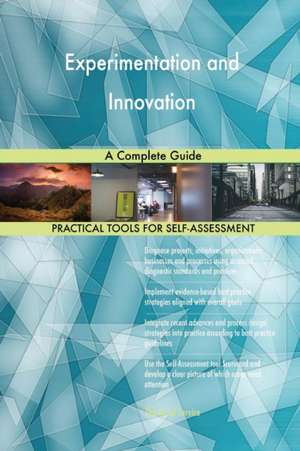 Experimentation and Innovation A Complete Guide de Gerardus Blokdyk
