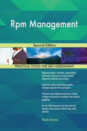 Rpm Management Second Edition de Gerardus Blokdyk