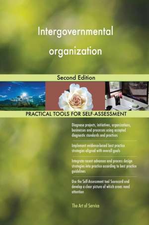 Intergovernmental organization Second Edition de Gerardus Blokdyk
