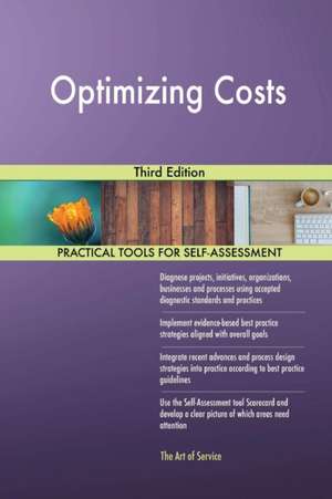 Optimizing Costs Third Edition de Gerardus Blokdyk
