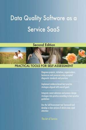 Data Quality Software as a Service SaaS Second Edition de Gerardus Blokdyk